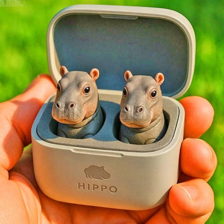 Last day 49% off🔥3D Stereo Cute Animal Shaped Bluetooth Earbuds