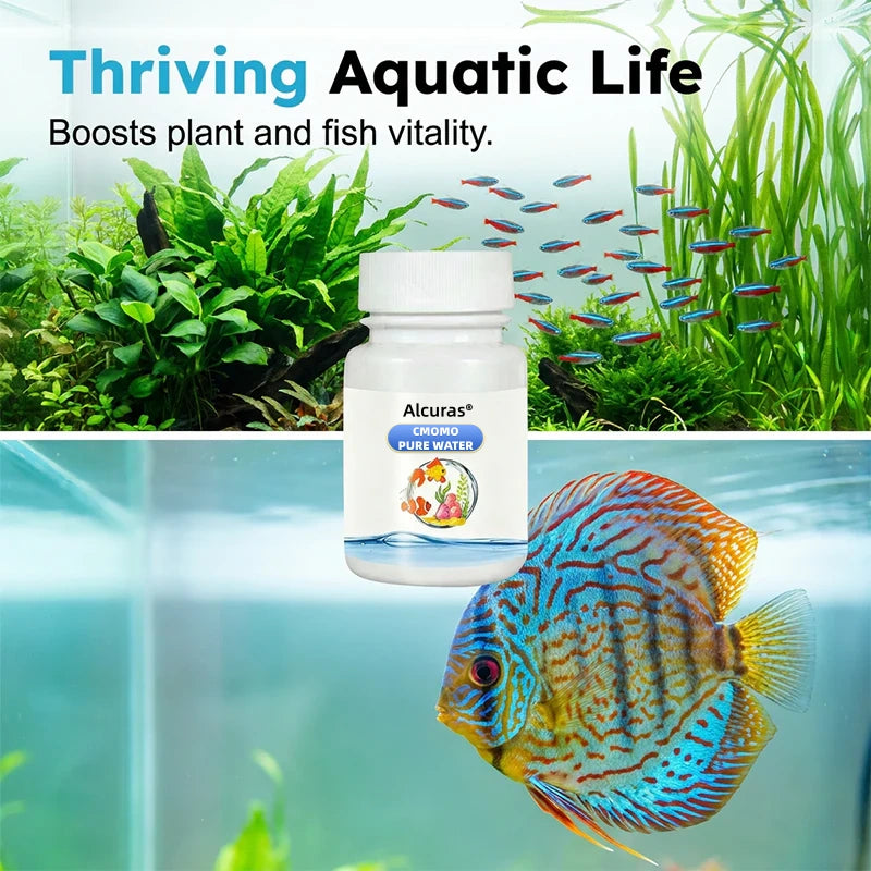 ⏰🔥50% OFF! 🌿 Instant Water Dechlorinator – Safe & Healthy Fish Tanks 🐠