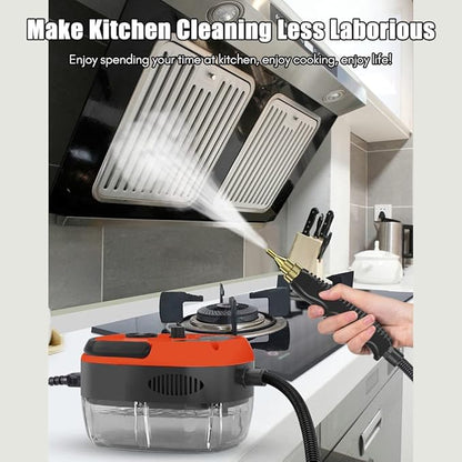 2500W High Temperature Pressure Steam Cleaner for Home Kitchen Portable Handheld Cleaning Machine for Car Auto