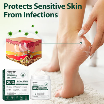 Alcuras® GlucoDerm Regenerative Foot Cream