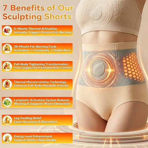Alcuras® 2026 Moringa & Berberine 4-in-1 Micro-Particle Shaping & Fat Burning Shorts