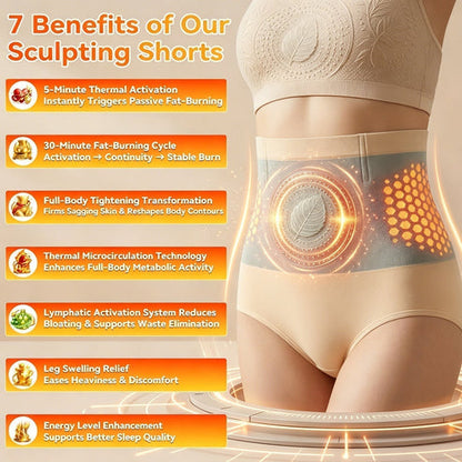 Alcuras® 2026 Moringa & Berberine 4-in-1 Micro-Particle Shaping & Fat Burning Shorts