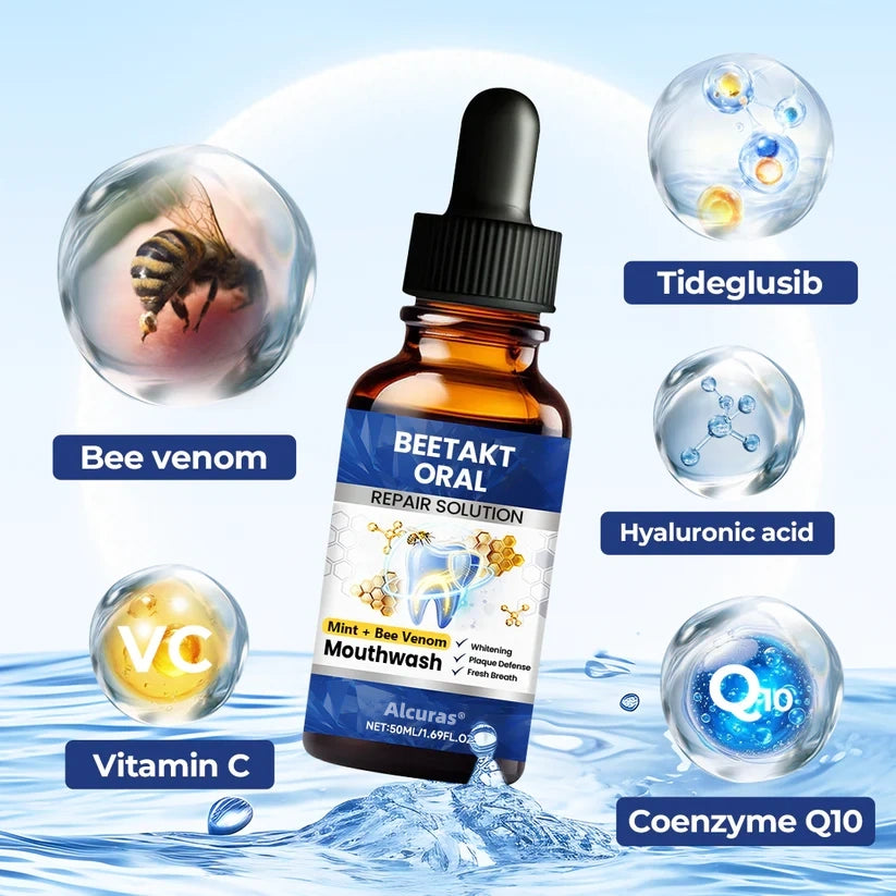 Last Day 49% OFF🔥Alcuras® BeeTakt Oral Repair Solution