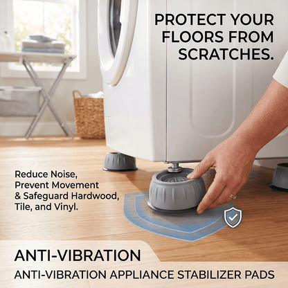 🏠 Anti-Vibration Washing Machine Stabilizer Pads