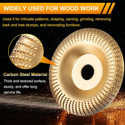 Last Day 49% OFF🔥Heavy-Duty Wood Carving Disc Set (3PCS)