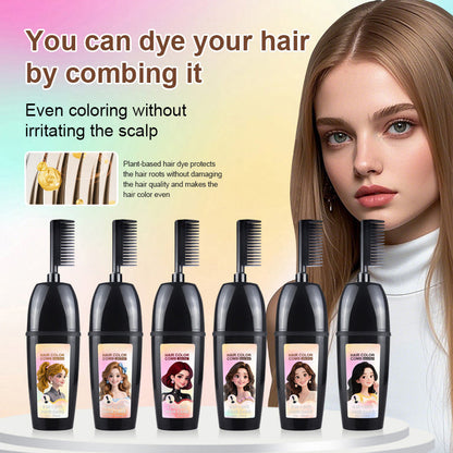 🔥Last Day 50% OFF🧴3-in-1 herbal hair coloring comb