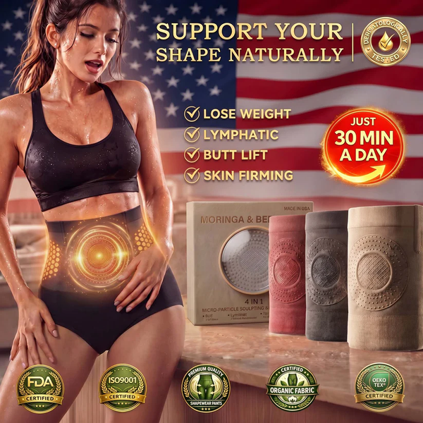 Alcuras® 2026 Moringa & Berberine 4-in-1 Micro-Particle Shaping & Fat Burning Shorts