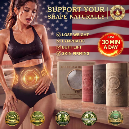 Alcuras® 2026 Moringa & Berberine 4-in-1 Micro-Particle Shaping & Fat Burning Shorts