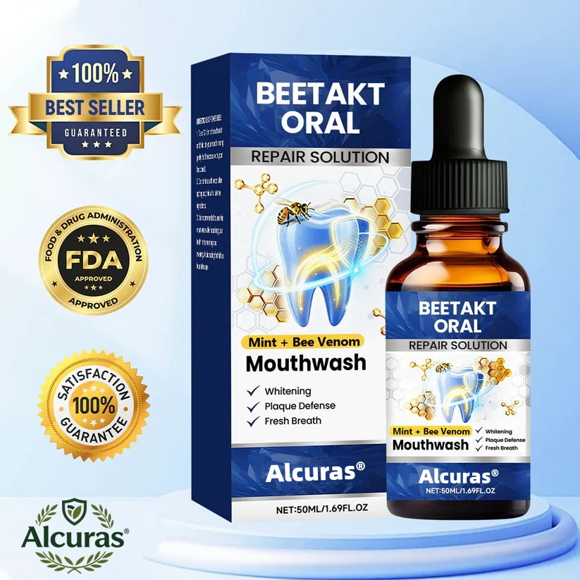 Last Day 49% OFF🔥Alcuras® BeeTakt Oral Repair Solution