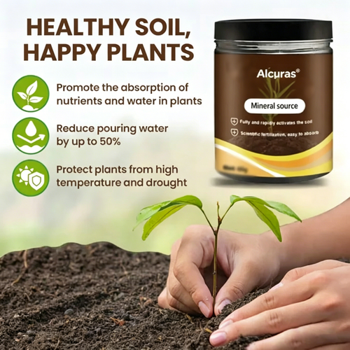 🏆75K+ SOLD! 🌳Alcuras® Soil Pro Activator