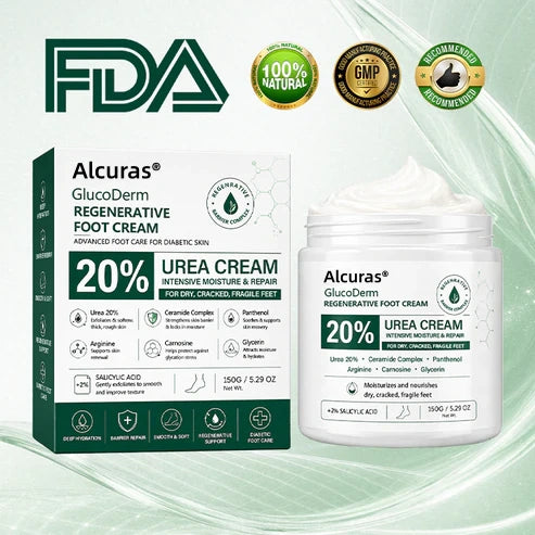 Alcuras® GlucoDerm Regenerative Foot Cream