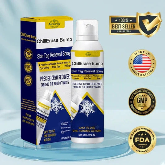 Alcuras® ChillErase Bump & Skin Tag Renewal Spray