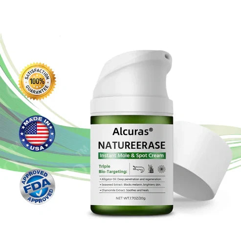 ✅ Official Store: Alcuras® NatureErase Instant Mole & Spot Cream