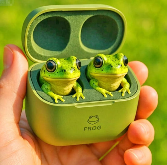 Last day 49% off🔥3D Stereo Cute Animal Shaped Bluetooth Earbuds