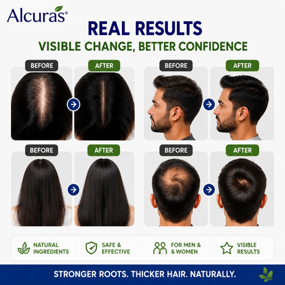 Alcuras® Herbal Shampoo – Anti-Hair Thinning