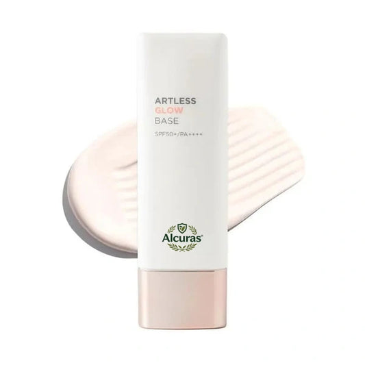 Alcuras®  Artless Glow Base – Your All-in-One Miracle Primer with SPF 50+ PA++++