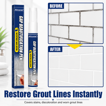 🖌️Tile Grout Repair Marker Pen✨Renew Your Tile Grout in Seconds – Waterproof, Precision Marker for Home Renovation! ✨