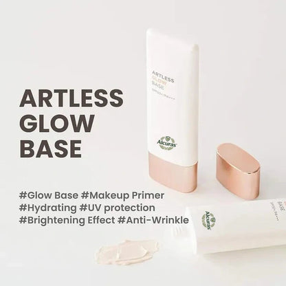 Alcuras®  Artless Glow Base – Your All-in-One Miracle Primer with SPF 50+ PA++++
