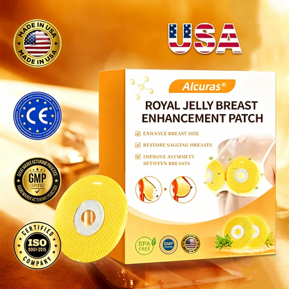 Alcuras®🩰 Breast Enhancement Patch with Royal Jelly-Safe for use while breastfeeding.