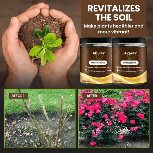 🏆75K+ SOLD! 🌳Alcuras® Soil Pro Activator