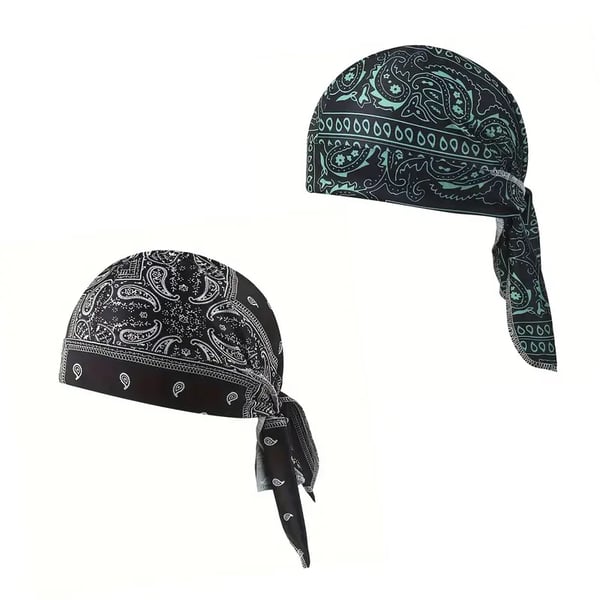 Last day 49% OFF🔥Paisley Cooling Headscarf Cap