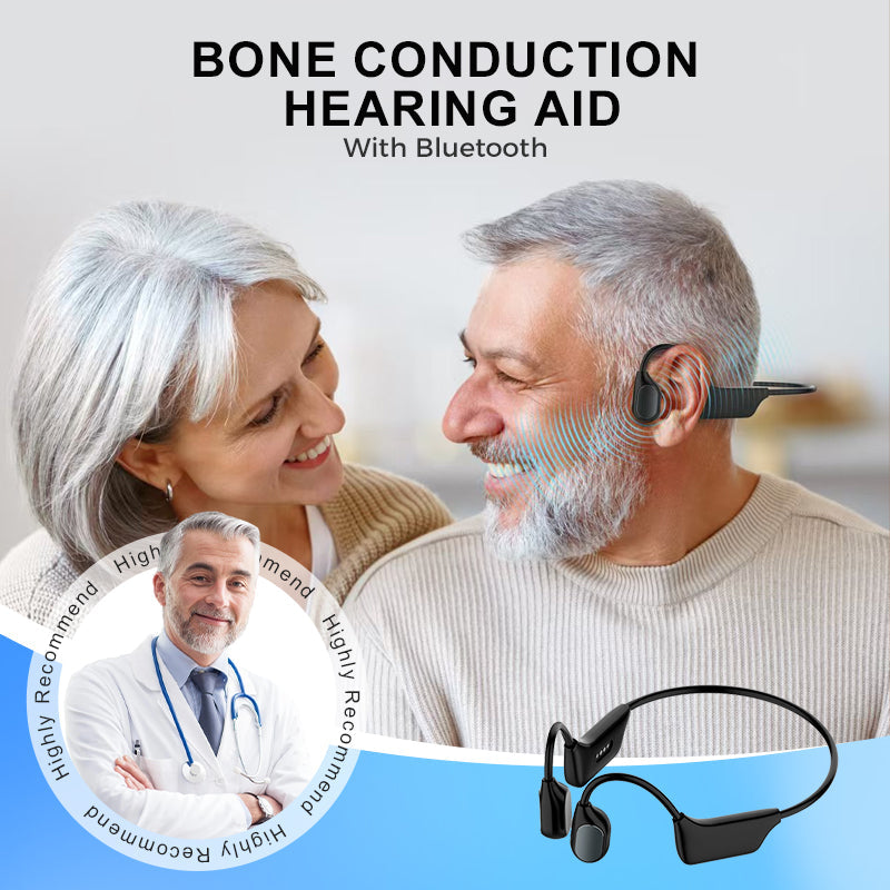 💖#1 THIS IS THE CLEAR WINNER!🔥Alcuras™ Bone Conduction Hearing Aids — Hear the sounds you should hear! ✅Made in the USA