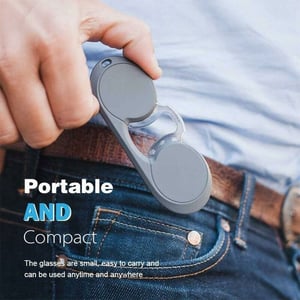 Portable Mini Nose Clip Reading Glasses Pinch Nose Reading Glasses