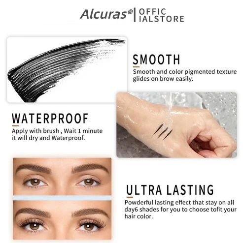 Waterproof Mascara for Long-Lasting 24-Hour Thick & Well-Defined Lashes