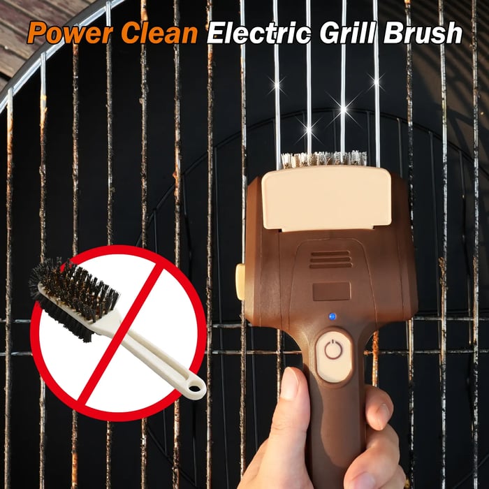 🔥Alcuras™ Electric BBQ Grill Brush