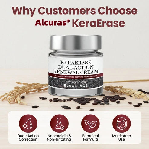 Alcuras® KeraErase Dual-Action Renewal Cream