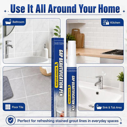 🖌️Tile Grout Repair Marker Pen✨Renew Your Tile Grout in Seconds – Waterproof, Precision Marker for Home Renovation! ✨