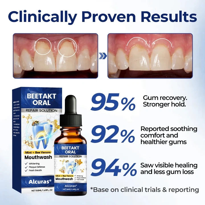 Last Day 49% OFF🔥Alcuras® BeeTakt Oral Repair Solution