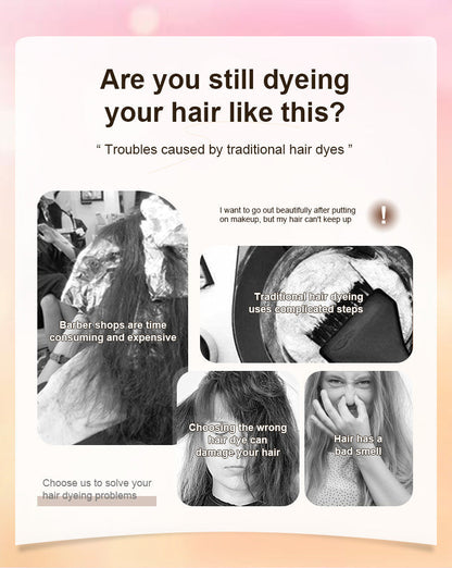 🔥Last Day 50% OFF🧴3-in-1 herbal hair coloring comb