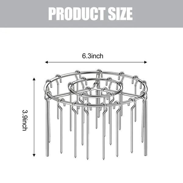 Stainless Steel Air Fryer Vertical Grill