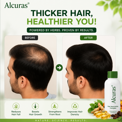 Alcuras® Herbal Shampoo – Anti-Hair Thinning