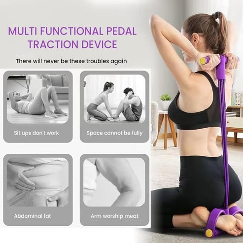 💥Effective In 7 Days⚡Latest 8-Tube Pedal Resistance Device💝