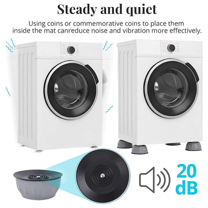 🏠 Anti-Vibration Washing Machine Stabilizer Pads