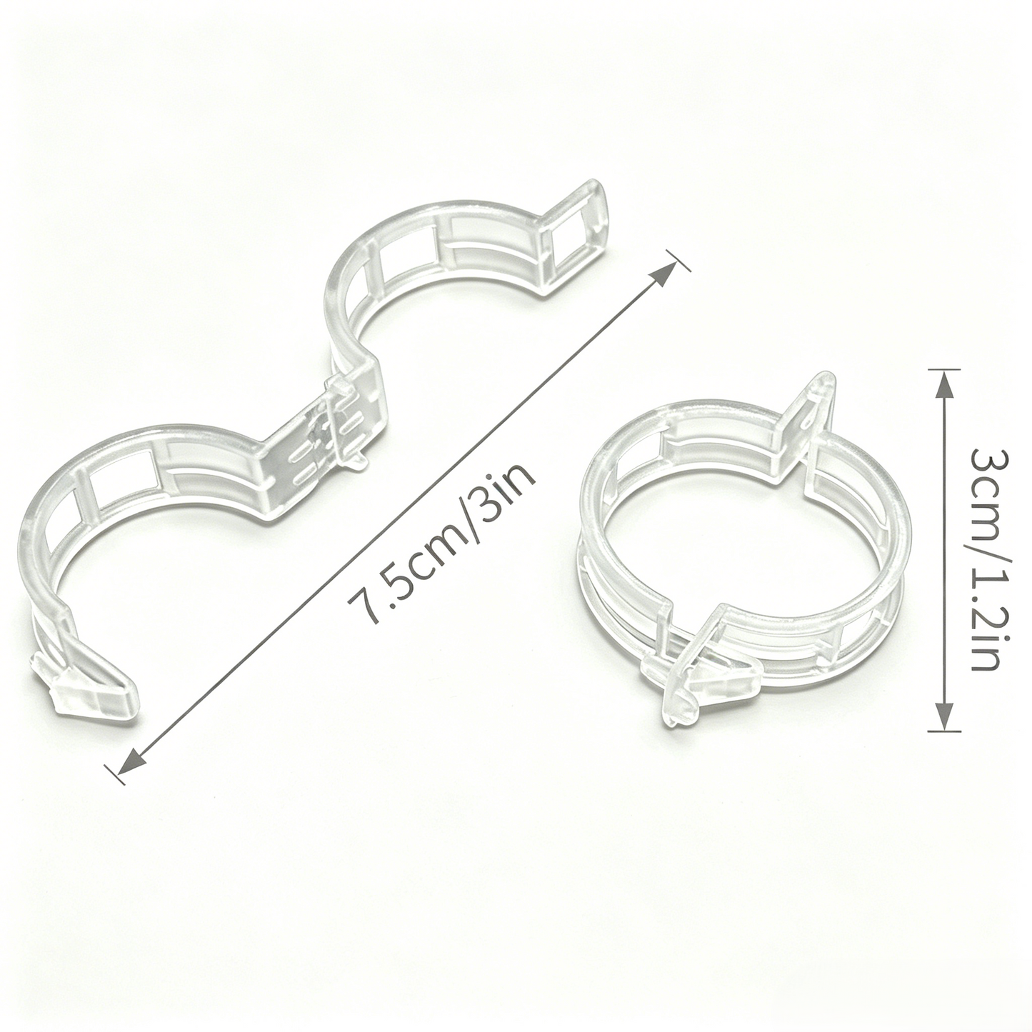 🥦🌽Secured Plastic Plant Clips🥕| Reusable Vine & Stem Support, Weatherproof Garden Clips for Tomato, Cucumber & Climbing Plants🥒🍅