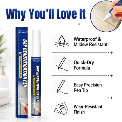 🖌️Tile Grout Repair Marker Pen✨Renew Your Tile Grout in Seconds – Waterproof, Precision Marker for Home Renovation! ✨