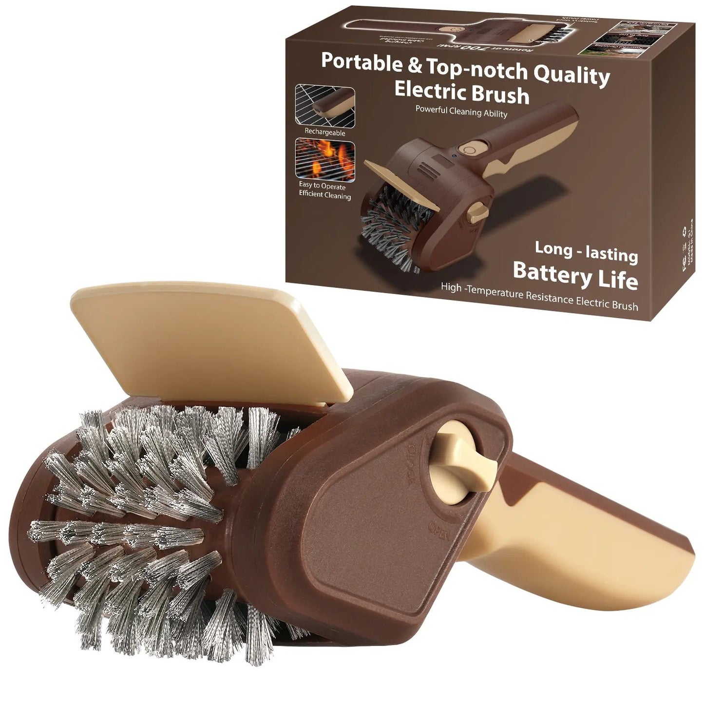 🔥Alcuras™ Electric BBQ Grill Brush