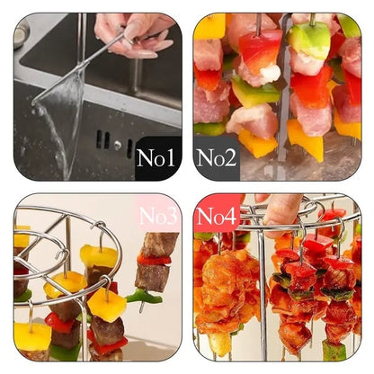 Stainless Steel Air Fryer Vertical Grill