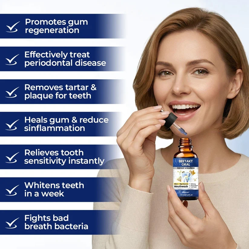 Last Day 49% OFF🔥Alcuras® BeeTakt Oral Repair Solution