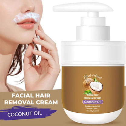 🔥Last Day 50% OFF🔥 Gentle Coconut Oil Hair Removal Cream
