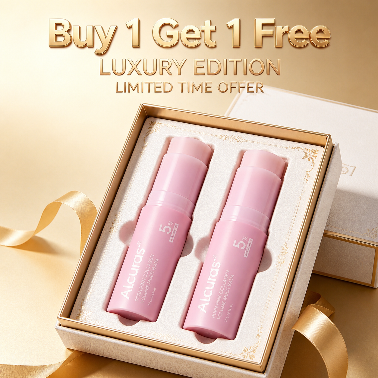 ✨LAST DAY BUY 1 GET 1 FREE✨Pink Collagen Volumizing Multi-Effect Eye Cream