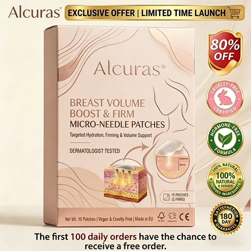 Last Day 49% OFF🔥Alcuras® Targeted Breast Enhancement Advanced Nano Microneedle Patch