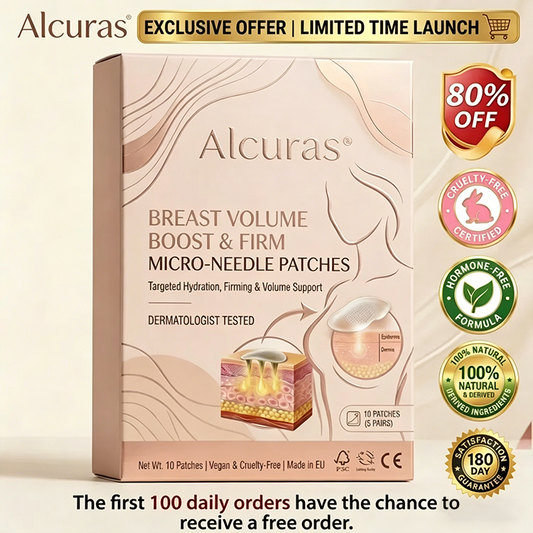 💝Today's Deals💝Alcuras® Targeted Breast Enhancement Advanced Nano Microneedle Patch