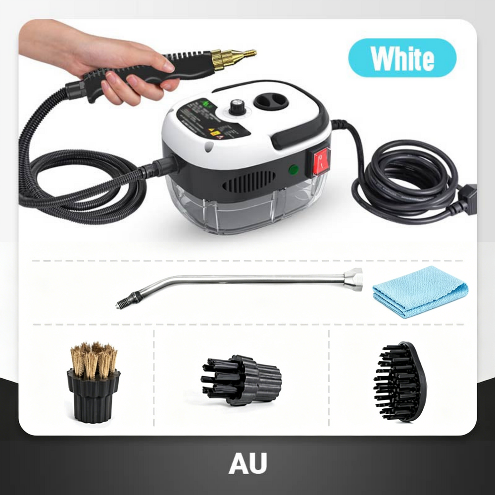 2500W High Temperature Pressure Steam Cleaner for Home Kitchen Portable Handheld Cleaning Machine for Car Auto