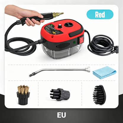 2500W High Temperature Pressure Steam Cleaner for Home Kitchen Portable Handheld Cleaning Machine for Car Auto