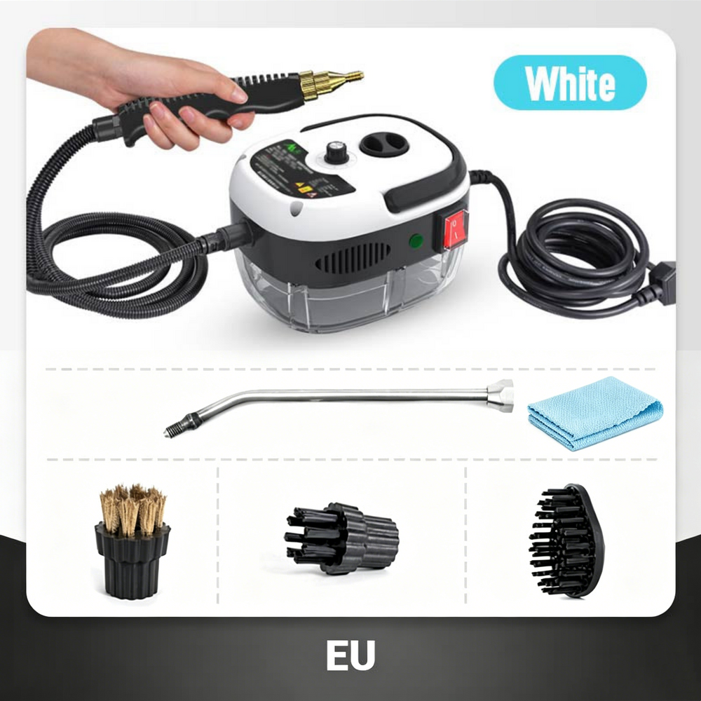 2500W High Temperature Pressure Steam Cleaner for Home Kitchen Portable Handheld Cleaning Machine for Car Auto