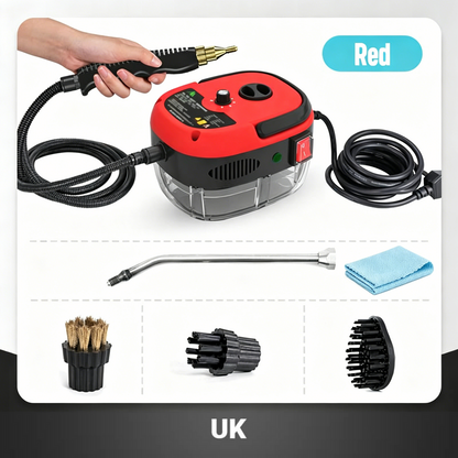 2500W High Temperature Pressure Steam Cleaner for Home Kitchen Portable Handheld Cleaning Machine for Car Auto